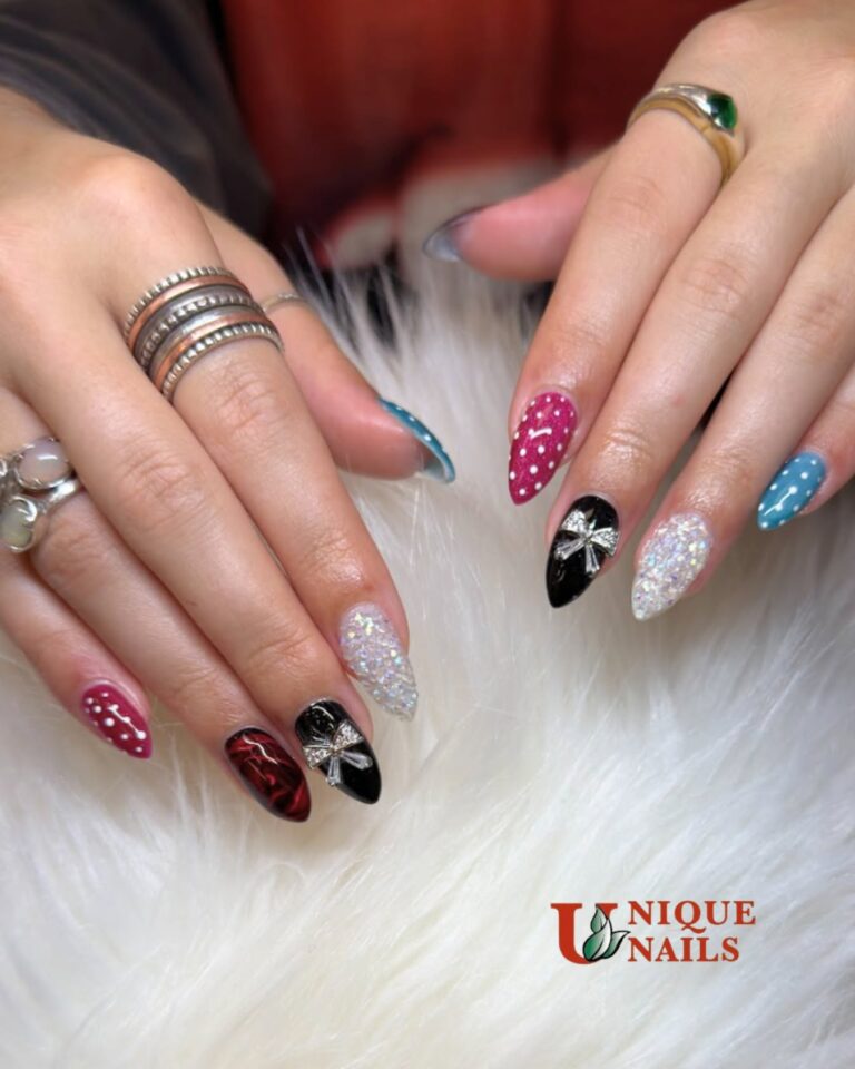 Nail art design at Unique Nails, London ON
