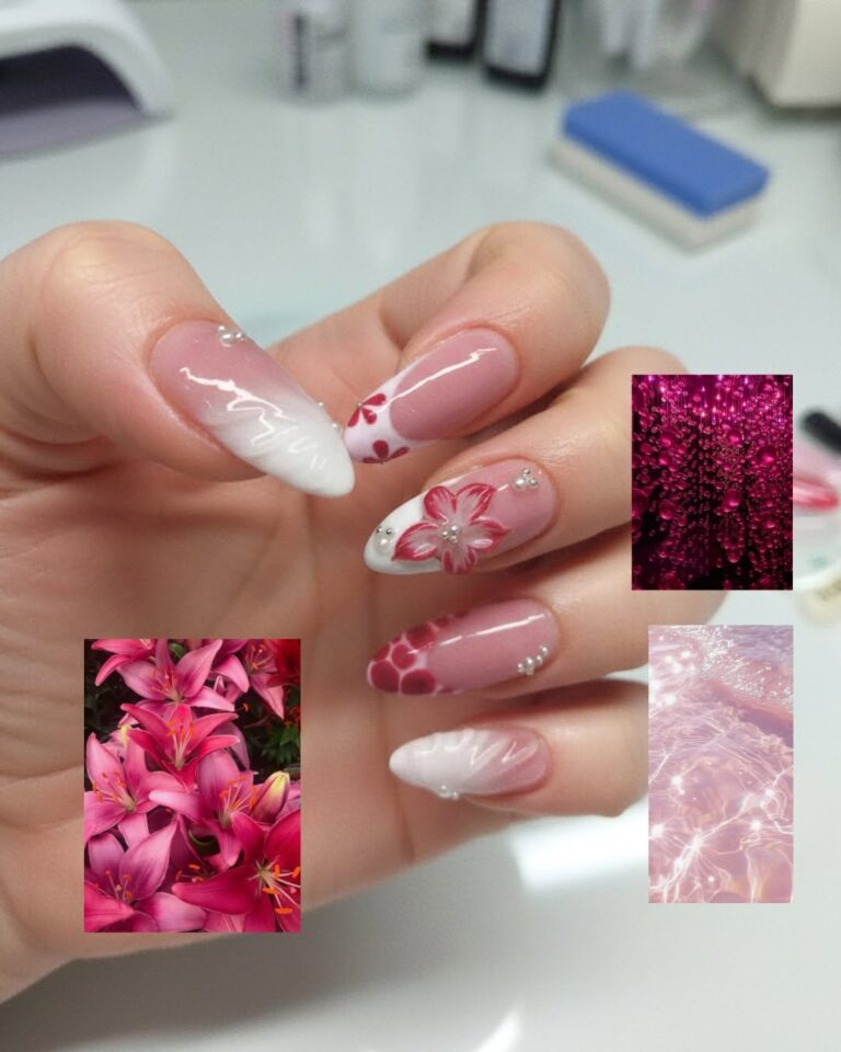 Nail art design at Unique Nails, London ON